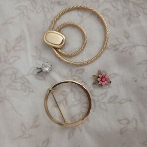 A variety of pendants and one pin, $3 /each item